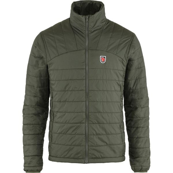 Kurtka ocieplana męska Fjallraven Expedition X-Latt Jacket. Czarne kurtki Fjällräven, m, bez wzorów, z materiału, bez kaptura. Za 986.80 zł.