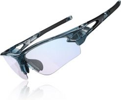 Przezroczyste okulary przeciwsłoneczne PC UV400 ultra-lekkie. Brązowe okulary przeciwsłoneczne ROCKBROS. Za 139.60 zł.