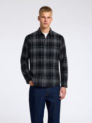 SELECTED HOMME Koszula w kolorze czarnym rozmiar: S. Czarne koszule Selected Homme, s, bez wzorów, z bawełny, bez kołnierzyka, bez ramiączek. Za 75.16 zł.
