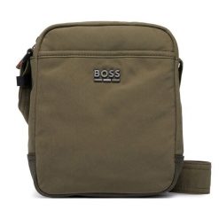 Saszetka BOSS. Zielone saszetki i nerki Boss, bez wzorów. Za 449.99 zł.