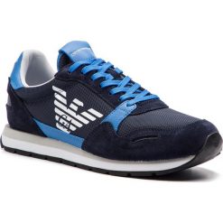 Sneakersy EMPORIO ARMANI - X4X215 XL198 A584 Blue/Limoges/Night. Buty sportowe casual marki Emporio Armani. Za 689.00 zł.