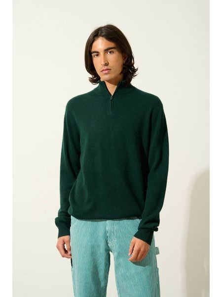 AUTHENTIC CASHMERE Kaszmirowy sweter "Ambin" w kolorze zielonym rozmiar: S. Zielone swetry nierozpinane AUTHENTIC CASHMERE, s, bez wzorów, z kaszmiru, bez kołnierzyka, bez ramiączek. Za 413.99 zł.