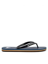 Quiksilver Japonki MOLOKAI CORE AQYL101325 BYJ3 Czarny. Czarne japonki Quiksilver, bez wzorów, z syntetyku. Za 79.99 zł.