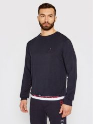 Tommy Hilfiger Bluza Track Top UM0UM01928 Granatowy Regular Fit. Niebieskie bluzy Tommy Hilfiger, l, bez wzorów, bez kaptura. Za 379.99 zł.