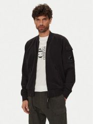 C.P. Company Bluza 19CMSS205A006372G Czarny Regular Fit. Czarne bluzy C.P. Company, l, bez wzorów, z bawełny, bez kaptura. Za 939.99 zł.