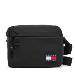 Saszetka Tommy Jeans. Czarne saszetki i nerki Tommy Jeans, bez wzorów, z jeansu. Za 219.99 zł.