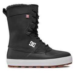 Śniegowce DC. Czarne śniegowce DC, bez zapięcia. Za 849.99 zł.