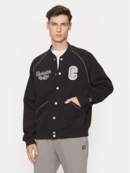 Champion Bluza 220443 Czarny Loose Fit. Czarne bluzy Champion, m, bez wzorów, z bawełny, bez kaptura. Za 219.99 zł.
