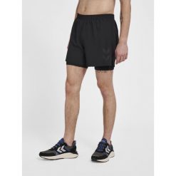Szorty 2 w 1 Hummel MT Force. Czarne szorty Hummel, s, bez wzorów, sportowe. Za 232.00 zł.