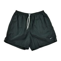 Second life - Męskie czarne szorty - Jak nowy. Czarne krótkie spodenki sportowe Nike, m, bez wzorów, z nylonu. Za 25.52 zł.