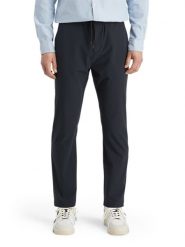 Scotch & Soda Spodnie w kolorze granatowym rozmiar: W32/L32. Niebieskie spodnie materiałowe Scotch & Soda, l, bez wzorów, z materiału. Za 150.37 zł.