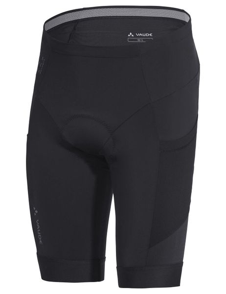 Spodnie rowerowe z wyściełaną wkładką M Kuro Tights II. Czarne spodenki rowerowe Vaude, m, bez wzorów, z materiału, rowerowe. Za 559.00 zł.