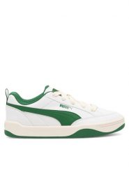 Puma Sneakersy PARK LIFESTYLE 39508402 Biały. Białe buty sportowe casual Puma, bez wzorów, ze skóry, bez zapięcia. Za 249.99 zł.