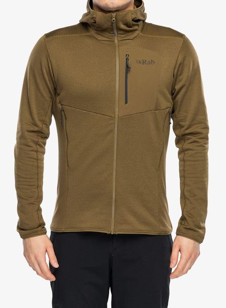 Bluza z kapturem Rab Ascendor Hoody. Brązowe bluzy z kapturem RAB, m, bez wzorów, z materiału, z kapturem. Za 482.89 zł.