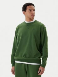 New Balance Bluza MT41506 Zielony Relaxed Fit. Zielone bluzy New Balance, m, bez wzorów, z bawełny, bez kaptura. Za 359.99 zł.