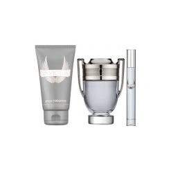 PACO RABANNE Invictus Zestaw dla mężczyzn EDT 100ml + Żel pod prysznic 100ml + travel spray 10ml. Zestawy kosmetyków marki PACO RABANNE. Za 269.71 zł.