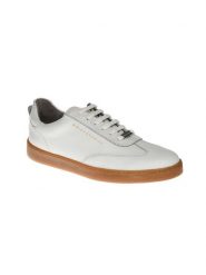 Baldessarini Skórzane sneakersy "Garry" w kolorze białym rozmiar: 45. Białe buty sportowe casual Baldessarini, bez wzorów, bez zapięcia. Za 334.60 zł.