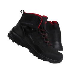 Buty męskie wysokie zimowe sportowe DK NORIS. Czarne buty sportowe casual DK, na zimę, bez wzorów, bez zapięcia. Za 179.00 zł.