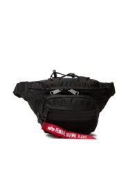 Alpha Industries Nerka Tactical Waist Bag 128925 Czarny. Czarne saszetki i nerki Alpha Industries, bez wzorów, z materiału. Za 189.99 zł.