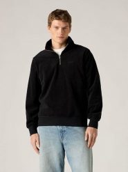 Levi's Bluza w kolorze czarnym rozmiar: M. Czarne bluzy Levi's®, m, bez wzorów, z bawełny, bez kaptura. Za 168.46 zł.