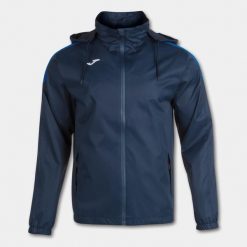 Kurtka wiatroszczelna Joma Trivor. Czarne kurtki Joma, s, bez wzorów, z materiału, bez kaptura. Za 288.00 zł.
