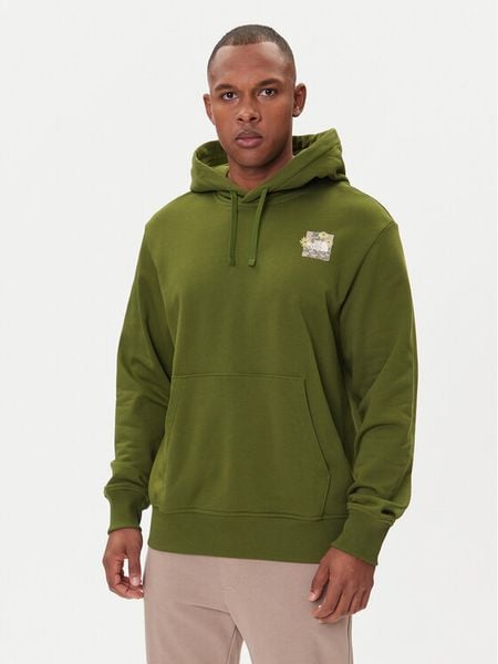 The North Face Bluza Connect NF0A8E40 Zielony Relaxed Fit. Zielone bluzy The North Face, m, bez wzorów, z bawełny, bez kaptura. Za 239.99 zł.