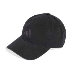 Czapka Adidas Sport Tiro C Dad Cap Dorośli. Czarne czapki z daszkiem Adidas, bez wzorów, z bawełny. Za 76.99 zł.