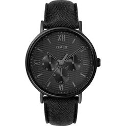 Timex - Zegarek TW2T35200. Czarne zegarki Timex, szklane. W wyprzedaży za 299.90 zł.