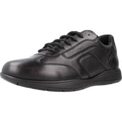 Buty GEOX U SPHERICA EC2 Czarny. Czarne buty turystyczne Geox, bez wzorów, z materiału, bez zapięcia, na fitness i siłownię. Za 330.99 zł.