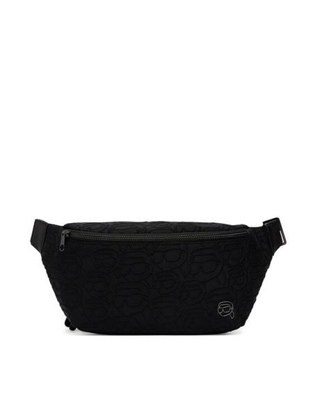 KARL LAGERFELD Nerka B3M30253 Czarny. Czarne saszetki i nerki KARL LAGERFELD, bez wzorów, z materiału. Za 779.99 zł.
