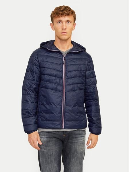 Jack & Jones Kurtka zimowa Sprint 12258441 Granatowy Regular Fit. Niebieskie kurtki Jack & Jones, na zimę, m, bez wzorów, z syntetyku, bez kaptura. Za 139.99 zł.
