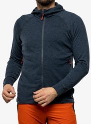 Bluza z kapturem męska Rab Nexus Hoody. Niebieskie bluzy z kapturem RAB, na wiosnę, m, bez wzorów, z elastanu, z kapturem. Za 339.99 zł.