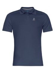 Odlo Funkcyjna koszulka polo "F-Dry" w kolorze granatowym rozmiar: M. Niebieskie koszulki polo ODLO, m, bez wzorów, z materiału, bez kołnierzyka, bez ramiączek. Za 159.21 zł.