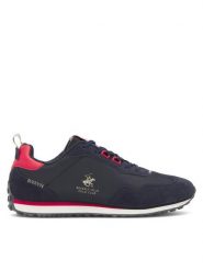 Beverly Hills Polo Club Sneakersy TRIST-01 Granatowy. Niebieskie buty sportowe casual Beverly Hills Polo Club, bez wzorów, z materiału, bez zapięcia. Za 183.99 zł.