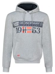 Geographical Norway Bluza "Fastlife" w kolorze szarym rozmiar: S. Szare bluzy Geographical Norway, s, bez wzorów, z kapturem. Za 79.40 zł.