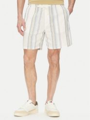 Tommy Jeans Szorty materiałowe DM0DM21948 Écru Regular Fit. Szorty Tommy Jeans, l, bez wzorów, z bawełny. Za 179.99 zł.
