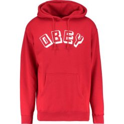 Obey Clothing NEW WORLD Bluza z kapturem red. Bluzy z kapturem marki Obey Clothing, m, z bawełny, z kapturem. Za 349.00 zł.