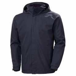 Kurtka przeciwdeszczowa męska Helly Hansen Team Dubliner Jacket. Niebieskie kurtki Helly Hansen, m, bez wzorów, z materiału, bez kaptura. Za 569.50 zł.