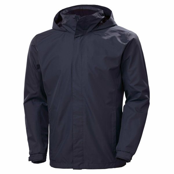 Kurtka przeciwdeszczowa męska Helly Hansen Team Dubliner Jacket. Niebieskie kurtki Helly Hansen, m, bez wzorów, z materiału, bez kaptura. Za 494.50 zł.