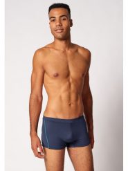 Skiny Kąpielówki w kolorze granatowym rozmiar: M. Niebieskie kąpielówki Skiny, m, bez wzorów, z materiału. Za 65.99 zł.