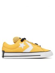 Converse Sneakersy Star Player 76 Puff A11484C Żółty. Żółte buty sportowe casual Converse, bez wzorów, z materiału, bez zapięcia. Za 269.99 zł.