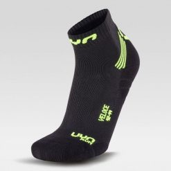 Skarpety do biegania MAN RUN VELOCE SOCKS r.45-47. Czarne skarpety UYN, bez wzorów. Za 74.99 zł.
