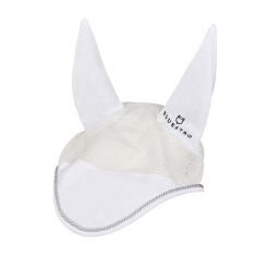Czapka z muchą dla koni Equestro Diamond. Czarne krawaty i muchy EQUESTRO, bez wzorów, z bawełny. Za 91.47 zł.