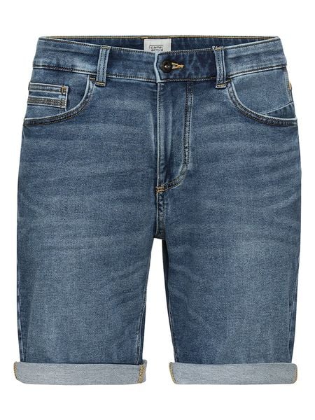 Camel Active Szorty dżinsowe w kolorze niebieskim rozmiar: W40. Niebieskie szorty Camel Active, z aplikacjami, z jeansu, klasyczne. Za 109.26 zł.