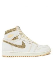 Nike Sneakersy Air 1 FD8631 100 Biały. Białe buty sportowe casual Nike, bez wzorów, ze skóry, bez zapięcia. Za 799.99 zł.