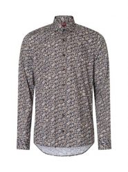 Finshley & Harding Koszula Mężczyźni Slim Fit Bawełna szary|brązowy|zielony, 41. Brązowe koszule Finshley & Harding, m, bez wzorów, z bawełny, bez kołnierzyka, bez ramiączek. Za 279.95 zł.