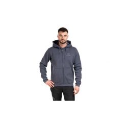 Bluza trekkingowa męska Emblem Fleece Full Zip Hoody. Szare bluzy z polaru Arc'teryx, m, bez wzorów, z polaru, bez kaptura. Za 749.99 zł.