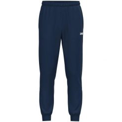 Spodnie treningowe z poliestru Jako One. Niebieskie buty treningowe JAKO, bez wzorów. Za 247.50 zł.