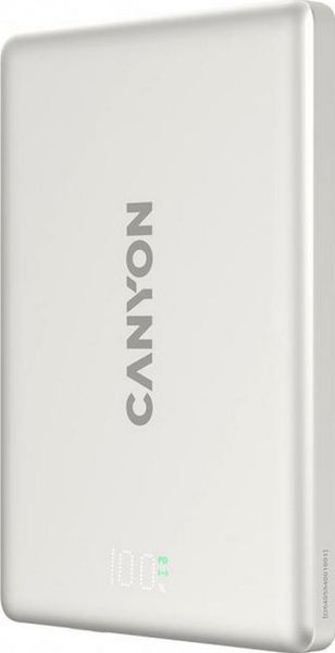 Canyon OnPower 500 PD20W 5000 mAh auminium magnetyczny szary. Szare powerbanki . Za 119.90 zł.