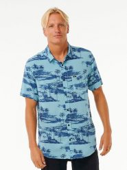 Rip Curl Koszula w kolorze błękitnym rozmiar: L. Niebieskie koszule Rip Curl, l, bez wzorów, z wiskozy, bez kołnierzyka, bez ramiączek. Za 116.95 zł.